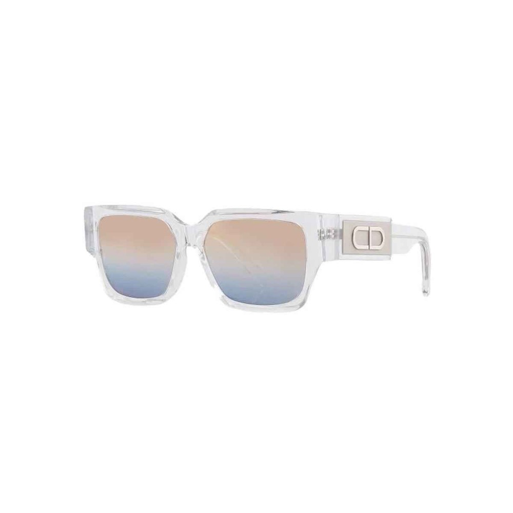 Dior CD SU - 85E2 B - 55 Okulary przeciwsłoneczne Przezroczysty Kanciaste