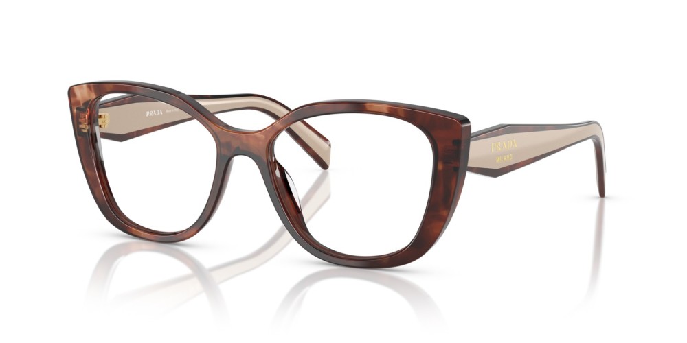 PRADA PR B04V - 07R1O1 - ​53 Oprawki korekcyjne Havanna Kocie oczy