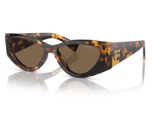 MIU MIU MU 06YS - VAU06B - 54 Okulary przeciwsłoneczne Havanna Kocie oczy