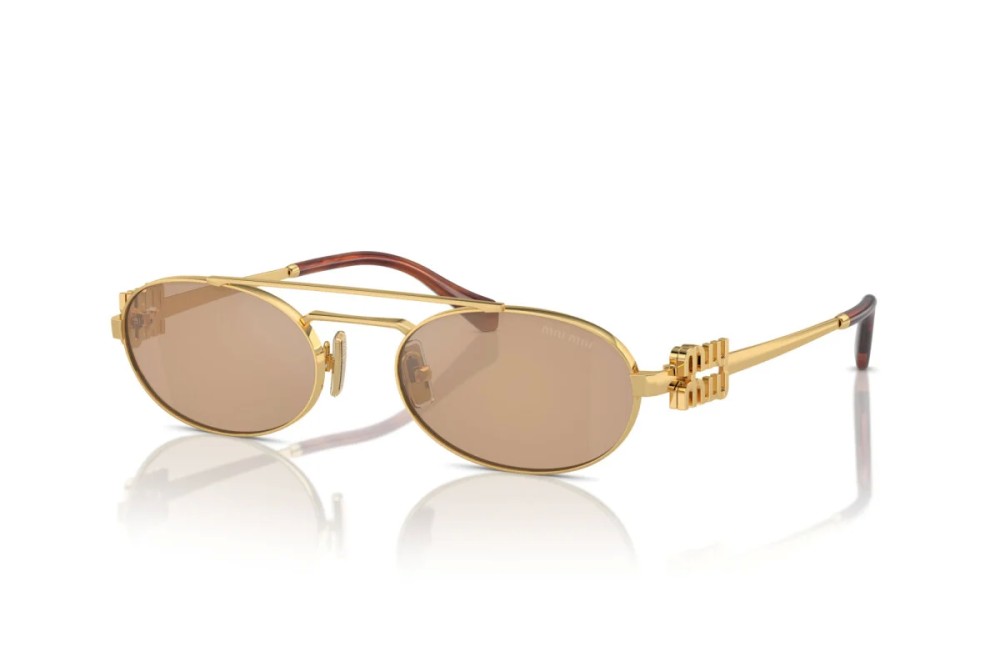 MIU MIU MU 54ZS - 5AK40D - 53 Okulary przeciwsłoneczne Owalny