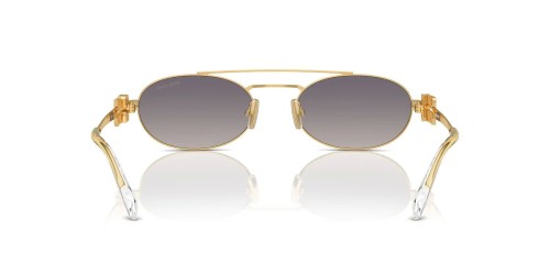 MIU MIU MU 54ZS - 5AK30C - 53 Okulary przeciwsłoneczne Złoty Owalny