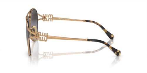 MIU MIU MU 52ZS - 70E5D1 - 58 Okulary przeciwsłoneczne Pilotki (aviator)
