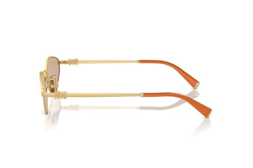MIU MIU MU 56ZS - ​5AK40D - ​56 Okulary przeciwsłoneczne Złoty Owalny