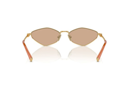 MIU MIU MU 56ZS - ​5AK40D - ​56 Okulary przeciwsłoneczne Złoty Owalny