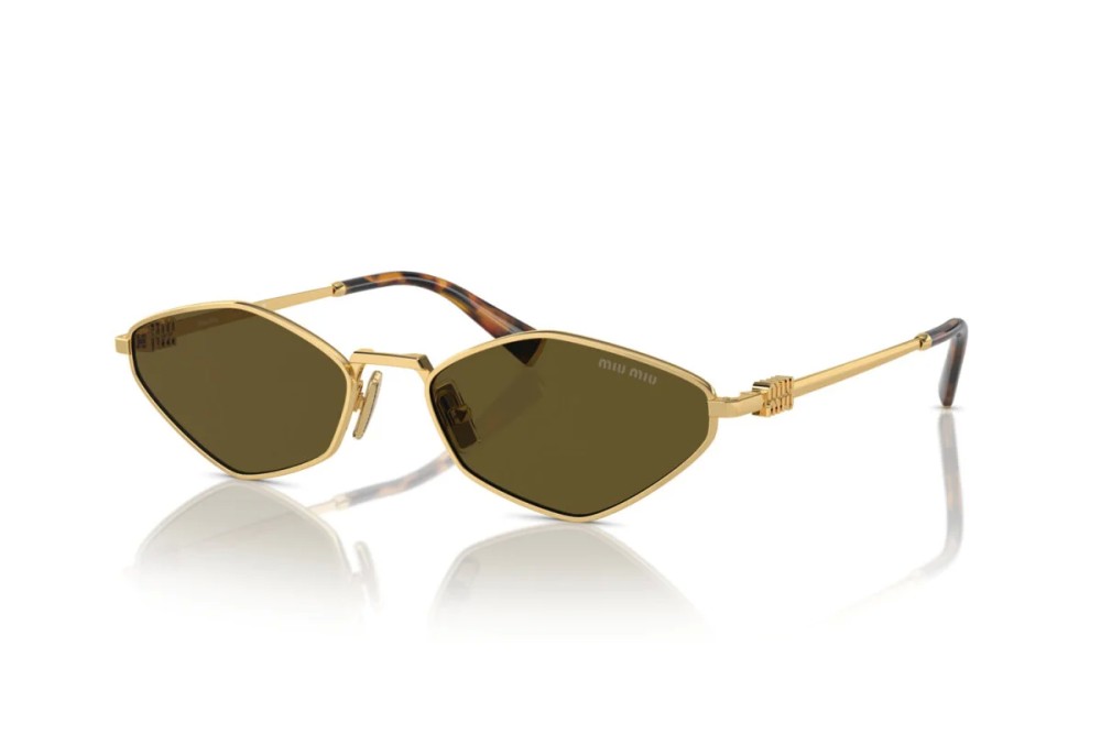 MIU MIU MU 56ZS - 5AK09Z - 56 Okulary przeciwsłoneczne Kanciaste