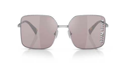 MIU MIU MU 51YS - 1BC03V - 60 Okulary przeciwsłoneczne Kanciaste