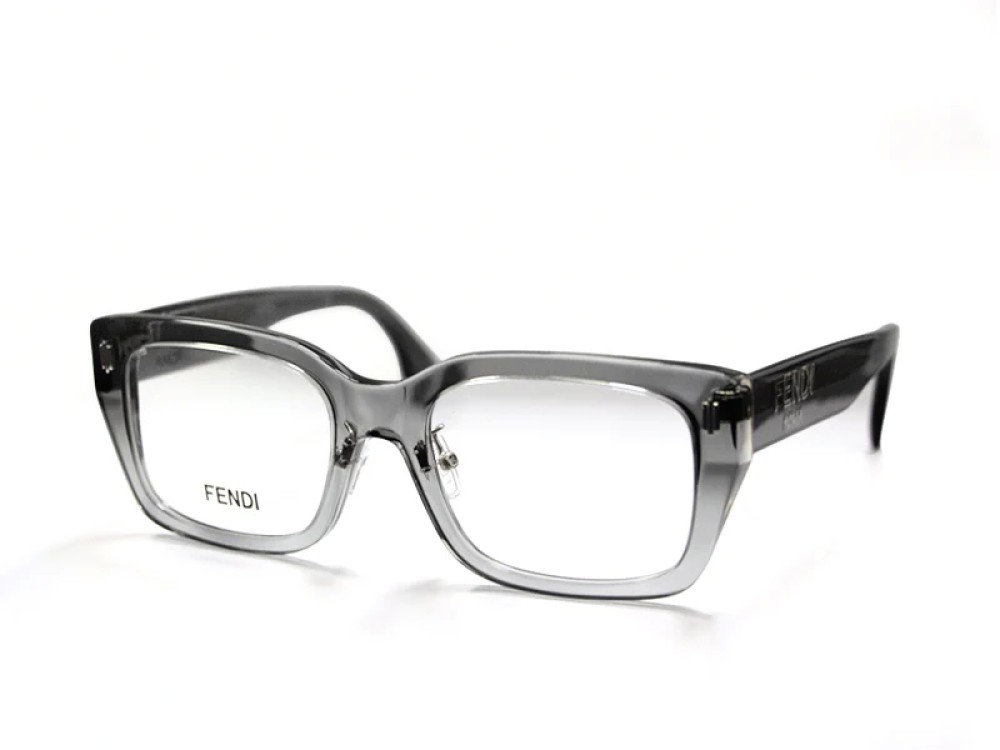 Fendi FE50094F - 020 - 52 Oprawki korekcyjne Szary Kanciaste