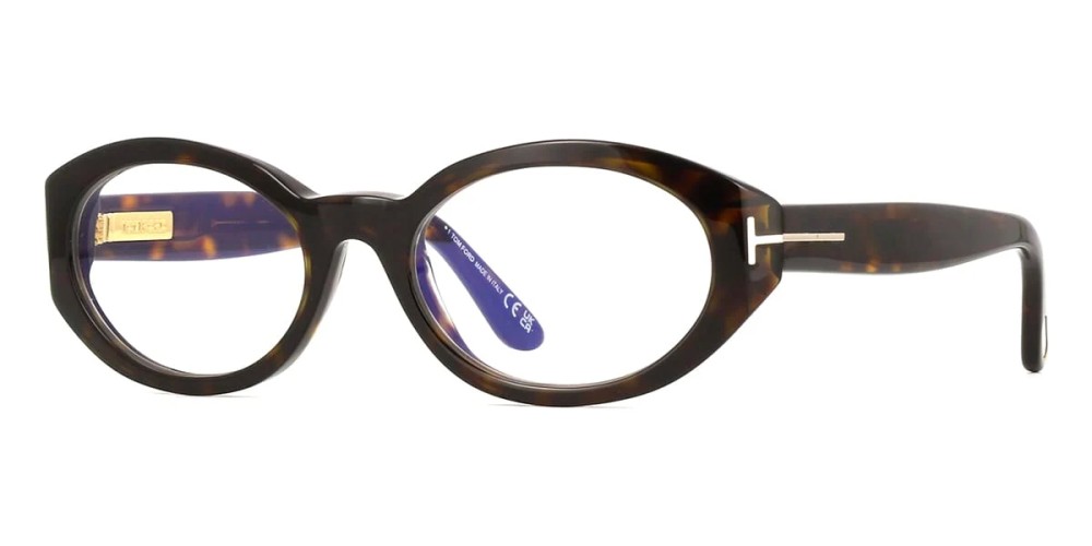 Tom Ford TF6067-B ECO - 052 - 54 - Z SOCZEWKAMI Z FILTREM ŚWIATŁA NIEBIESKO-FIOLETOWEGO Oprawki korekcyjne Owalny