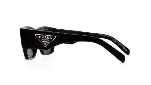 PRADA PR 10ZS - 1AB5S0 - 54 Okulary przeciwsłoneczne Czarny Kanciaste