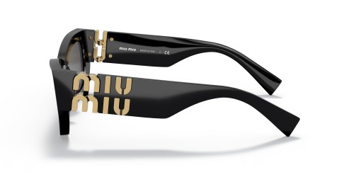 MIU MIU MU 09WS - 1AB5S0 - 53 Okulary przeciwsłoneczne Kanciaste