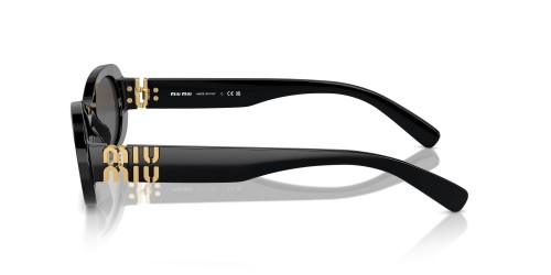 MIU MIU MU 06ZS - 1AB5S0 - 50 Okulary przeciwsłoneczne Czarny Owalny