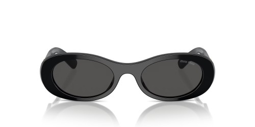 MIU MIU MU 06ZS - 1AB5S0 - 50 Okulary przeciwsłoneczne Czarny Owalny