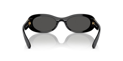MIU MIU MU 06ZS - 1AB5S0 - 50 Okulary przeciwsłoneczne Czarny Owalny