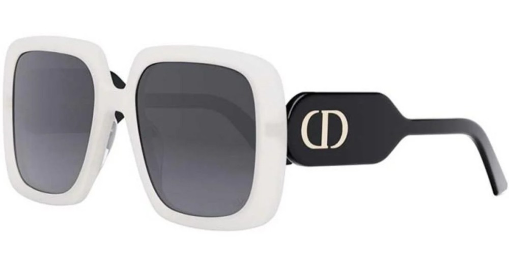 Dior DIORBOBBY S2U - 99A1 A - 55 Okulary przeciwsłoneczne Kanciaste